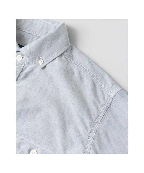 URBAN RESEARCH DOORS（アーバンリサーチドアーズ）の「OX三本針SHIRTS（トップス・メンズ・Gingham/White/Navy/Stripe・36/38/40）」の21枚目の写真