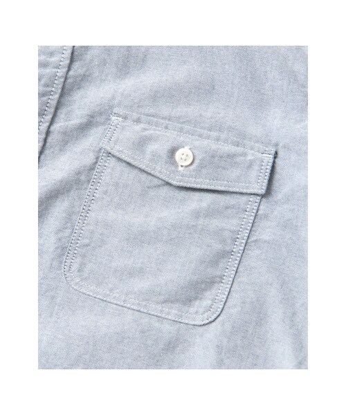 URBAN RESEARCH DOORS（アーバンリサーチドアーズ）の「OX三本針SHIRTS（トップス・メンズ・Gingham/White/Navy/Stripe・36/38/40）」の18枚目の写真