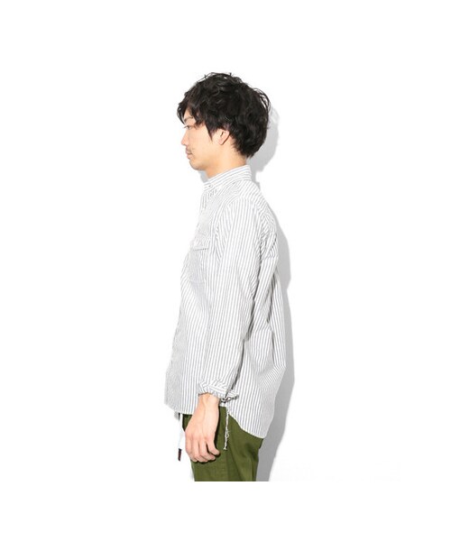 URBAN RESEARCH DOORS（アーバンリサーチドアーズ）の「OX三本針SHIRTS（トップス・メンズ・Gingham/White/Navy/Stripe・36/38/40）」の13枚目の写真