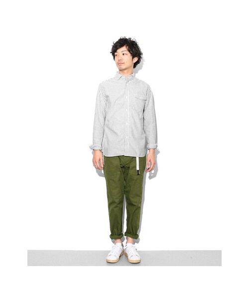 URBAN RESEARCH DOORS（アーバンリサーチドアーズ）の「OX三本針SHIRTS（トップス・メンズ・Gingham/White/Navy/Stripe・36/38/40）」の11枚目の写真