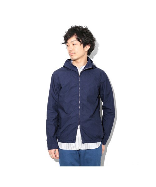 URBAN RESEARCH DOORS（アーバンリサーチドアーズ）の「Color Zip Parker（ジャケット/アウター・メンズ・Navy/Khaki/Beige・38/40）」の11枚目の写真