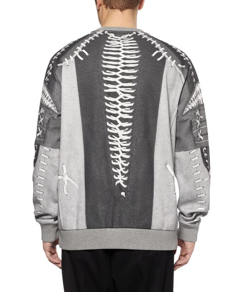 GIVENCHY(ジバンシイ)の「Givenchy Baseball-Print Jersey Sweatshirt(スウェット・メンズ・Gray・M/L)」の6枚目の写真