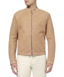 ETRO(エトロ)の「Etro Woven-Leather Silk-Lined Bomber ETRO(エトロ)の「Etro Woven-Leather Silk-Lined Bomber