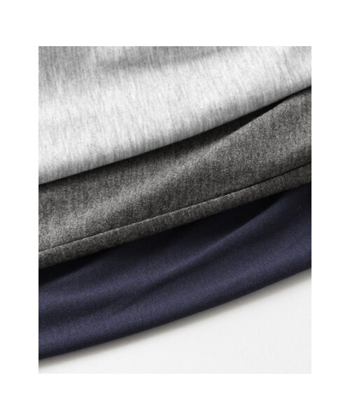 URBAN RESEARCH DOORS（アーバンリサーチドアーズ）の「カットソーギャザーロングスカート（スカート・レディース・NAVY/L.GRAY/CHARCOAL・one）」の18枚目の写真