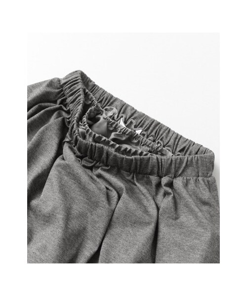 URBAN RESEARCH DOORS（アーバンリサーチドアーズ）の「カットソーギャザーロングスカート（スカート・レディース・NAVY/L.GRAY/CHARCOAL・one）」の14枚目の写真