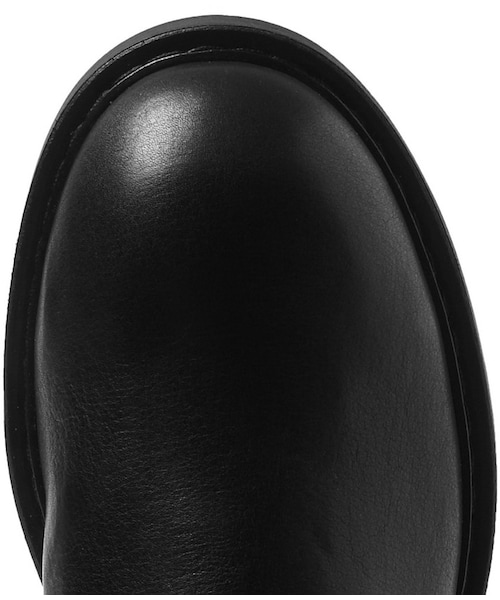 Ann DEMEULEMEESTER（アンドゥムルメステール）の「Ann Demeulemeester Leather Biker Boots（ブーツ・メンズ・Black・EU 44 (US 11)/EU 43 (US 10)）」の2枚目の写真