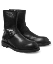 Ann DEMEULEMEESTER | Ann Demeulemeester Leather Biker Boots(ブーツ)