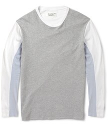 Maison Margiela | Maison Martin Margiela Panelled Cotton-Jersey T-Shirt(Tシャツ/カットソー)