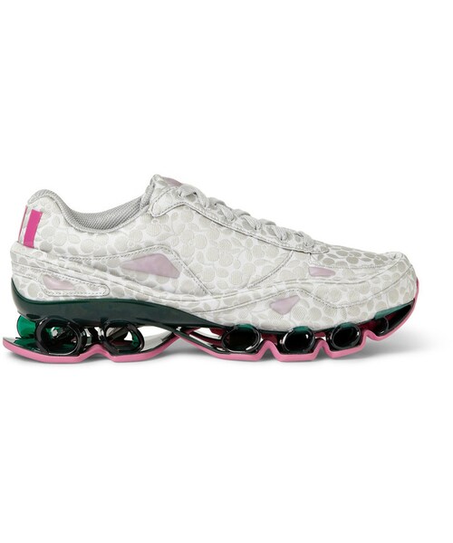 RAF SIMONS（ラフシモンズ）の「Raf Simons x Adidas Bounce Brocade Sneakers（スニーカー・メンズ・White・UK 10 (US 11)/UK 8 (US 9)/UK 7 (US 8)）」の4枚目の写真