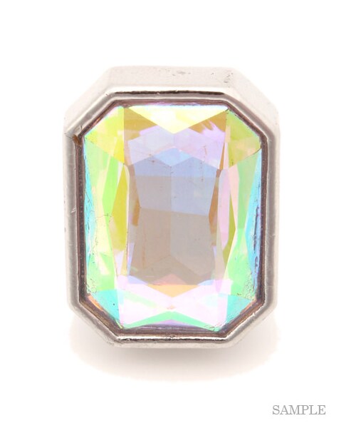 SNIDEL（スナイデル）の「ビッグストーンイヤリング（イヤリング・レディース・WHT/MIX/BRZ・F）」の7枚目の写真