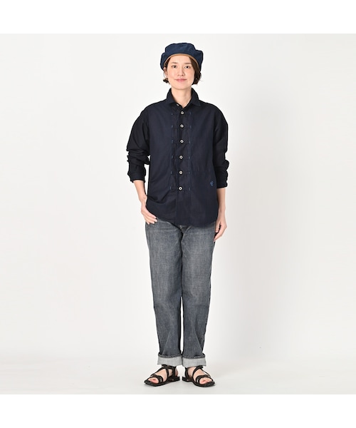 45R スーピマ二重織の908 8ノットシャツ