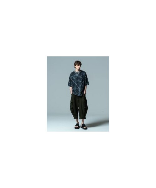 glamb（グラム）の「GB0223/P22 : Cropped Sarrouel Cargo Pants
