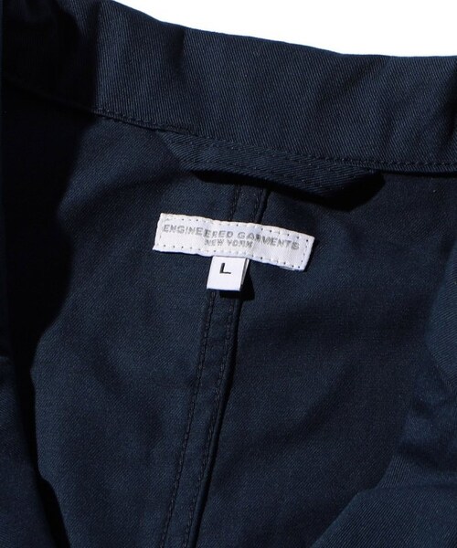 Engineered Garments（エンジニアードガーメンツ）の「Bedford Jacket 6.5oz Flat Twill（ジャケット/アウター・ブラック/ネイビー・S）」の3枚目の写真
