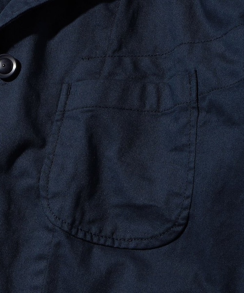 Engineered Garments（エンジニアードガーメンツ）の「Bedford Jacket 6.5oz Flat Twill（ジャケット/アウター・ブラック/ネイビー・S）」の4枚目の写真