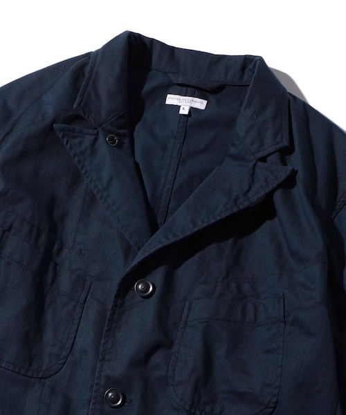 Engineered Garments（エンジニアードガーメンツ）の「Bedford Jacket 6.5oz Flat Twill（ジャケット/アウター・ブラック/ネイビー・S）」の2枚目の写真