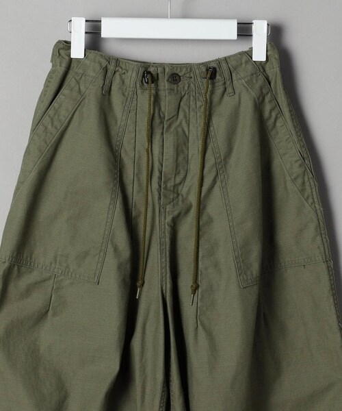Needles（ニードルス）の「H.D. Pant - Fatigue（パンツ・ブラック/グリーン・XS）」の2枚目の写真