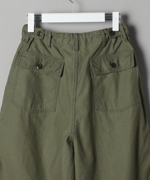 Needles（ニードルス）の「H.D. Pant - Fatigue（パンツ・ブラック/グリーン・XS）」の5枚目の写真