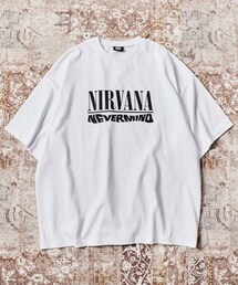 別注 ビッグシルエット プリントTシャツ/NEVER MIND【限定展開】