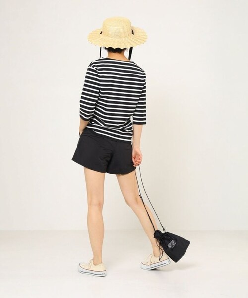 patagonia（パタゴニア）の「Women's Baggies Shorts（パンツ・ブラック/ベージュ/ピンク/パープル・XS）」の4枚目の写真