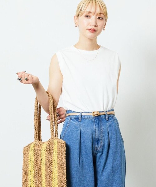 フリークスストア　MNT ノースリーブTシャツ(抗菌防臭＊接触冷感) FREAK'S STORE（フリークスストア）の「限定展開 MINT