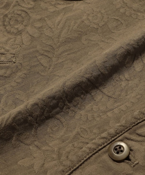 ts(s)（ティーエスエス）の「GarmentDye Paisley Jacquard Vest