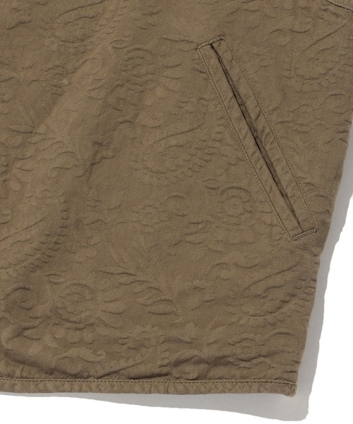 ts(s) Garment Dye Paisley Jacquard ベスト ts(s)（ティーエスエス）の「GarmentDye Paisley Jacquard Vest