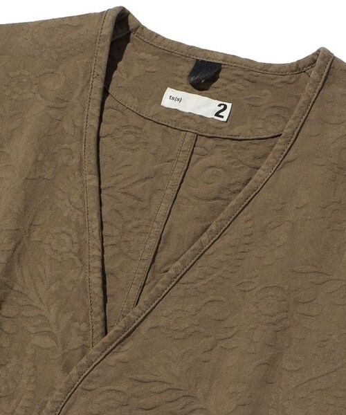 ts(s) Garment Dye Paisley Jacquard ベスト ts(s)（ティーエスエス）の「GarmentDye Paisley Jacquard Vest