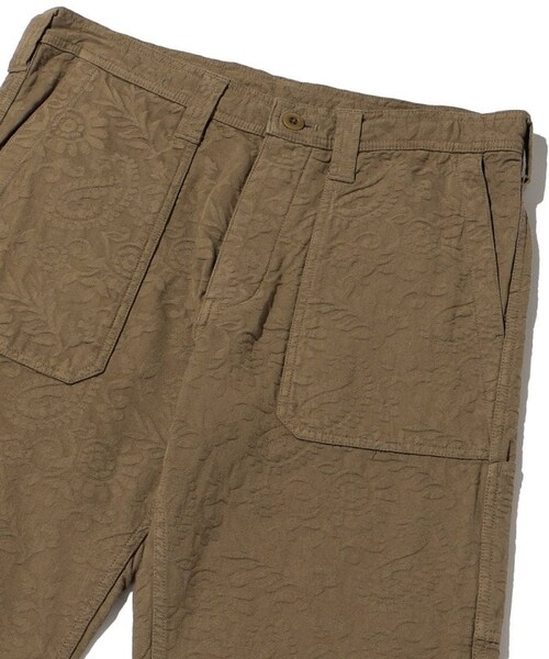 ts(s)（ティーエスエス）の「Paisley Jacquard Fatigue Pants/ジャガード ファティーグパ ンツ（パンツ・ブラウン/ネイビー・2）」の3枚目の写真