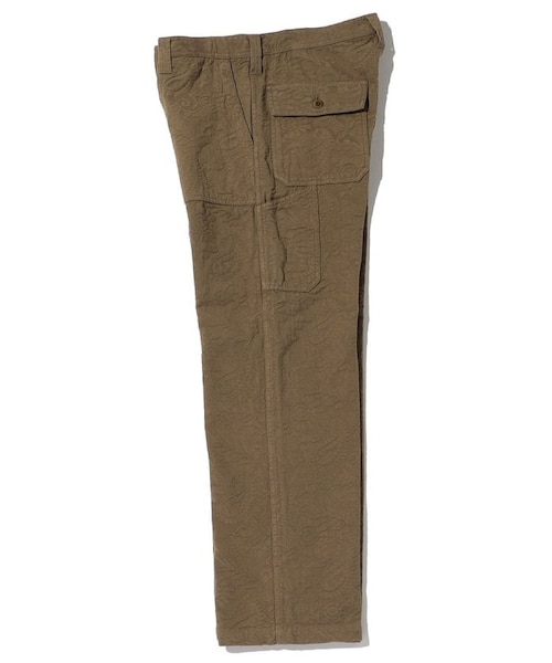 ts(s)（ティーエスエス）の「Paisley Jacquard Fatigue Pants/ジャガード ファティーグパ ンツ（パンツ・ブラウン/ネイビー・2）」の2枚目の写真