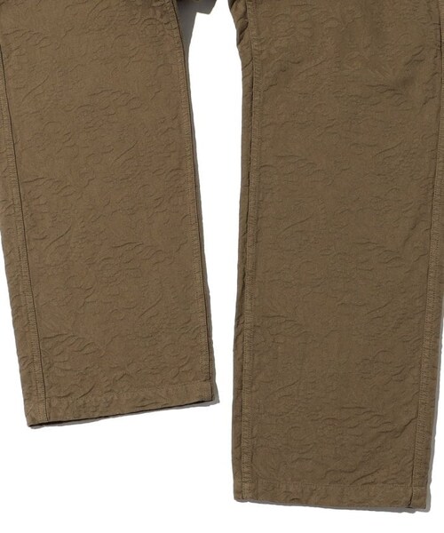 ts(s)（ティーエスエス）の「Paisley Jacquard Fatigue Pants/ジャガード ファティーグパ ンツ（パンツ・ブラウン/ネイビー・2）」の7枚目の写真