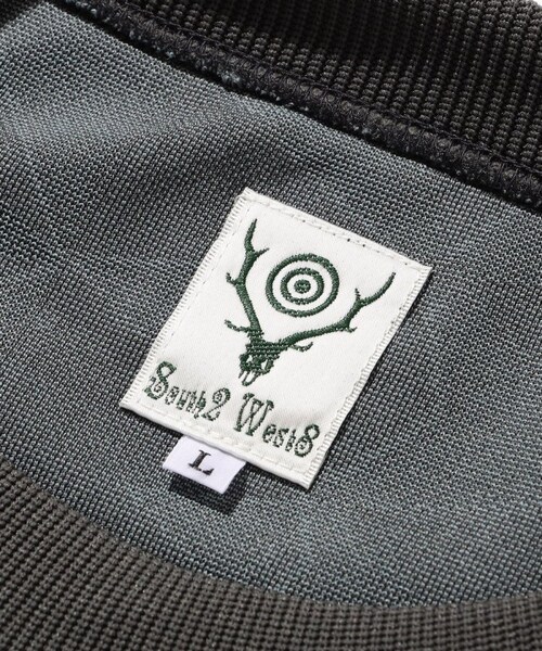 South2 West8（サウスツーウェストエイト）の「Crew Neck Sweat Shirt - Poly Jq/クルーネック スウエット（トップス・その他/柄１・M）」の3枚目の写真