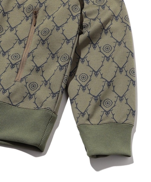 South2 West8（サウスツーウェストエイト）の「TRAINER JACKET - POLY JQ.（ジャケット/アウター・グレー/ベージュ・M）」の5枚目の写真