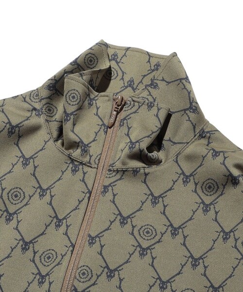South2 West8（サウスツーウェストエイト）の「TRAINER JACKET - POLY JQ.（ジャケット/アウター・グレー/ベージュ・M）」の2枚目の写真