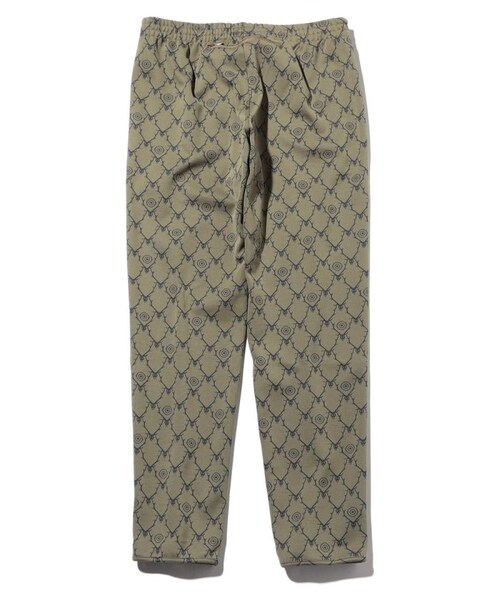 South2 West8（サウスツーウェストエイト）の「TRAINER PANT - POLY JQ.（トップス・グレー/ベージュ・M）」の2枚目の写真