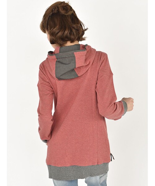 AVIREX（アヴィレックス）の「DS L/S RIDER-S LONG（トップス・レディース・GREY/RED/SAGE・S/M/L）」の12枚目の写真