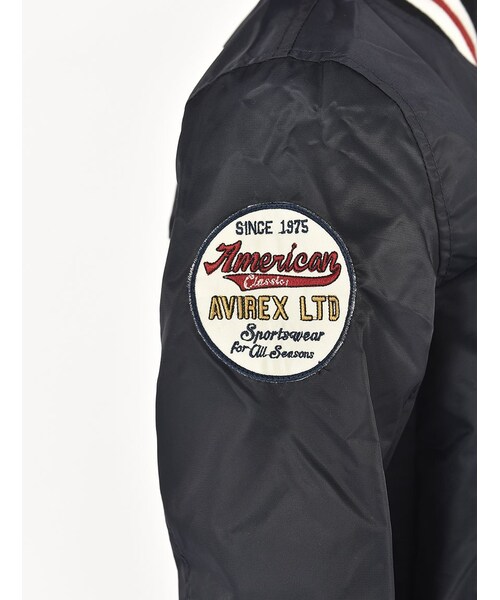 AVIREX（アヴィレックス）の「DS AVI-L NYLON AWARD（ジャケット/アウター・レディース・RED/NAVY・S/M）」の7枚目の写真