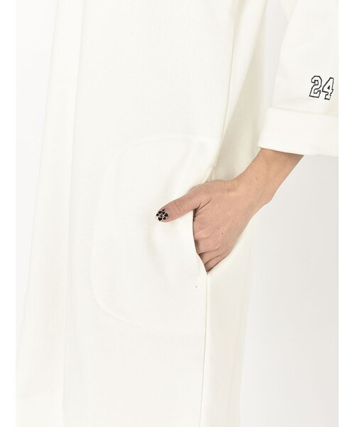 Rinajour（リナジュール）の「RINA SWAET OP（ワンピース/ドレス・レディース・OFF/WHITE/GREY/NAVY・F）」の5枚目の写真