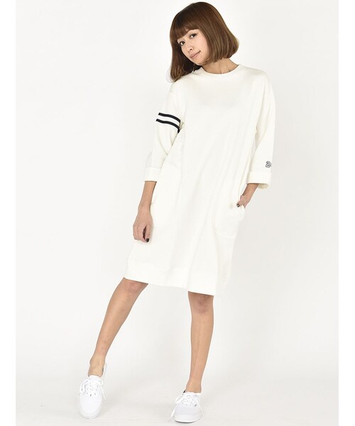 Rinajour（リナジュール）の「RINA SWAET OP（ワンピース/ドレス・レディース・OFF/WHITE/GREY/NAVY・F）」の9枚目の写真