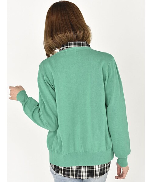 Rinajour（リナジュール）の「グログラン カーディガン（トップス・レディース・OFF/WHITE/ROYAL/YELLOW/GREEN・F）」の11枚目の写真