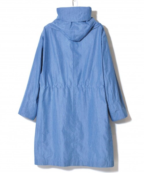 SASQUATCHfabrix.(サスクワァッチファブリックス)の「INDIGO NYLON MOD's COAT BLU/IND 2月入荷予定(その他・メンズ・BLU/IND・1)」の2枚目の写真