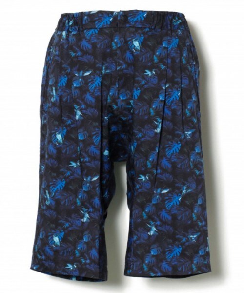 WHITE MOUNTAINEERING(ホワイトマウンテニアリング)の「HUMMINGBIRD PRINT STRECH TAPERED ANKLE PANTS NVY(その他・メンズ・NVY/GRN・0/1)」の1枚目の写真