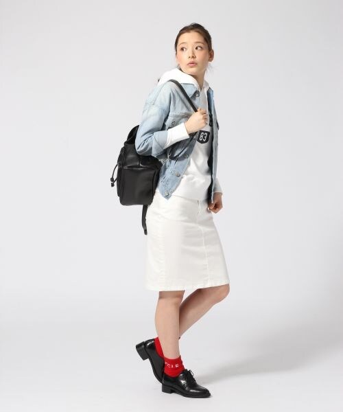 LOWRYS FARM(ローリーズファーム)の「ロングGジャン(ジャケット/アウター・レディース・ブルー/ワンウォッシュ・M/L)」の10枚目の写真