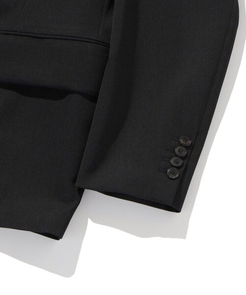 AURALEE(オーラリー)の「LIGHT WOOL MAX GABARDINE JACKET/ライト ウール ギャバジン ジャケット(ジャケット/アウター・ブラック・3)」の5枚目の写真