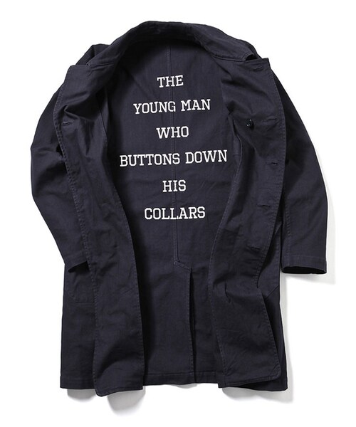 MR.OLIVE（ミスターオリーブ）の「MR.OLIVE STRETCH SERGE OVERDYED COTTON /SEMI DOUBLE WORK COAT（ジャケット/アウター・メンズ・ホワイト/アーミーグリーン/ネイビー・S/M/L）」の8枚目の写真