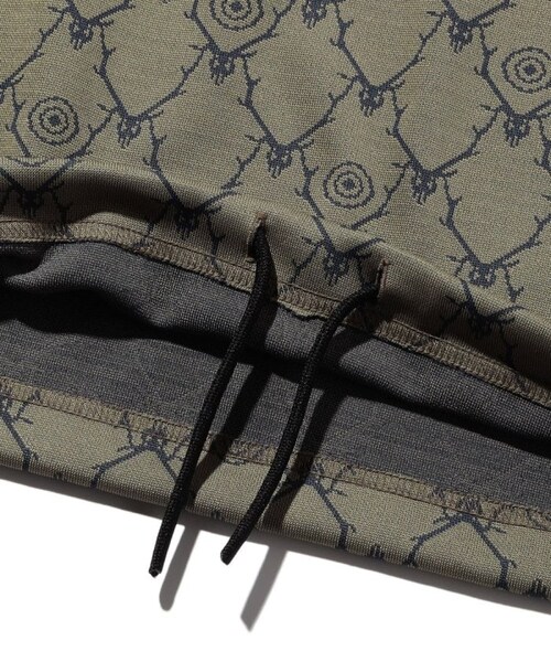 South2 West8（サウスツーウェストエイト）の「String V Neck Shirt - Poly Jq（ジャケット/アウター・グレー/ベージュ・M）」の6枚目の写真