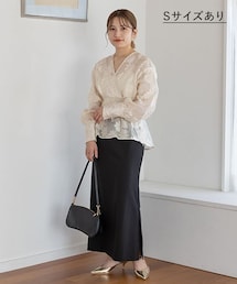 A part by（アパートバイ）の「ジャガードブラウスマルチセットアップ（フォーマルスーツ/小物・レディース）」