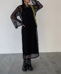 PAGEBOY | メッシュSETワンピース(ワンピース/ドレス)