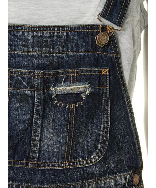 Ungrid（アングリッド）の「ヴィンテージサルエルサロペット（オールインワン・サロペット・レディース・ブルー/インディゴ・M/S）」の8枚目の写真