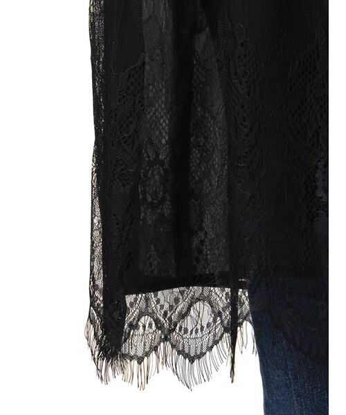 Ungrid（アングリッド）の「【Lady Like】レースロングジレ（ワンピース/ドレス・レディース・オフホワイト/ブラック・F）」の8枚目の写真