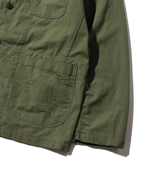 Engineered Garments（エンジニアードガーメンツ）の「Bedford Jacket Cotton Ripstop/ベッド フォード ジャケット（ジャケット/アウター・メンズ・オリーブ・S）」の5枚目の写真